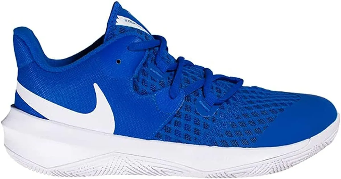 Nike Womens Hyperspeed Court Sneaker (Game Royale/White, 9.5)