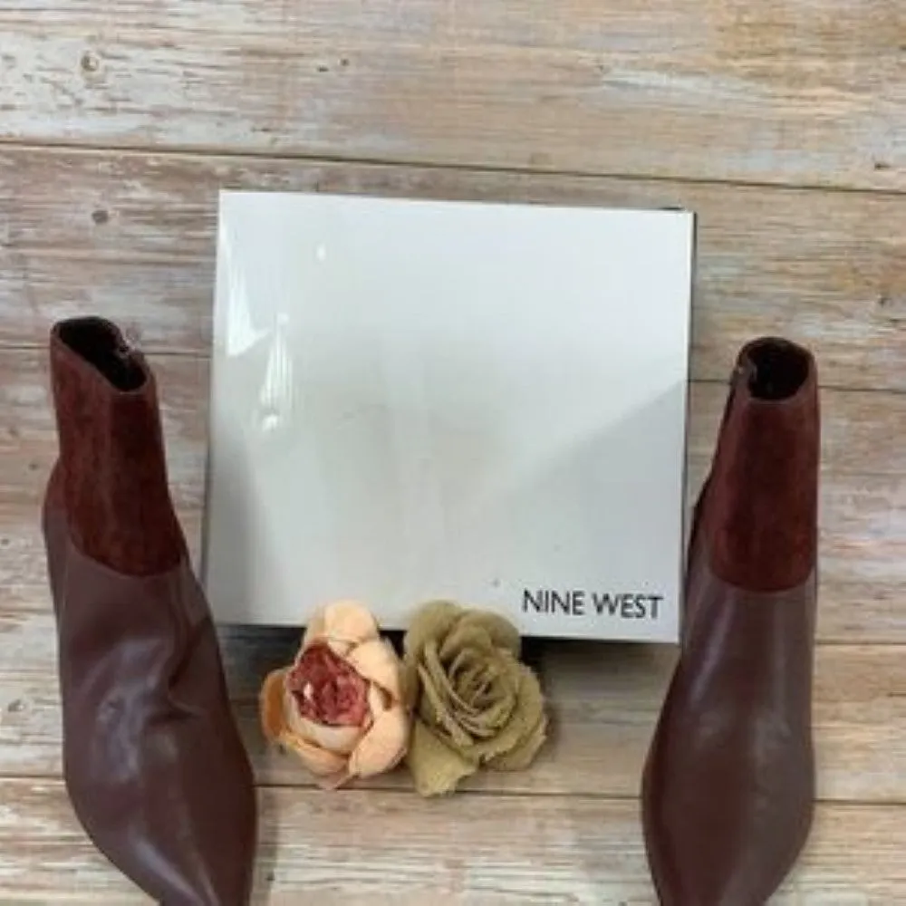 Nine West Neddie Leather Bootie