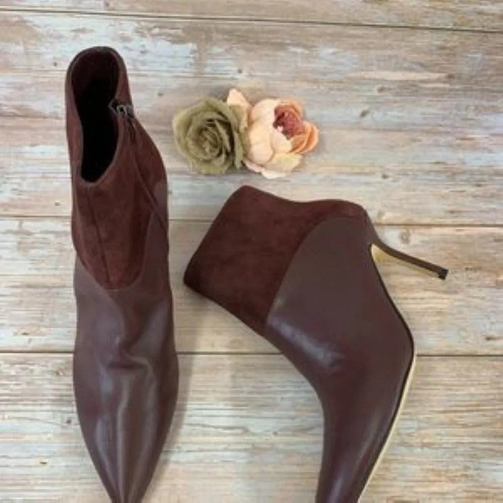 Nine West Neddie Leather Bootie