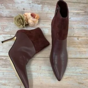 Nine West Neddie Leather Bootie