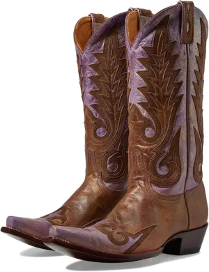 Old Gringo Women's Full Bloom Mid Calf Boot, Nut/Cream, 9.5