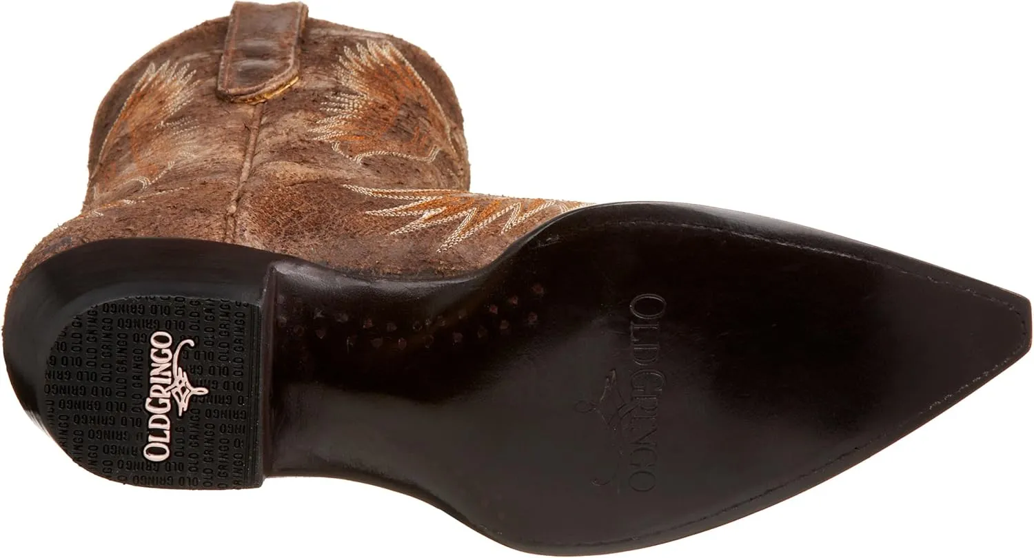 Old Gringo Women's L172-29 Eagle Stitched Cowboy Boot