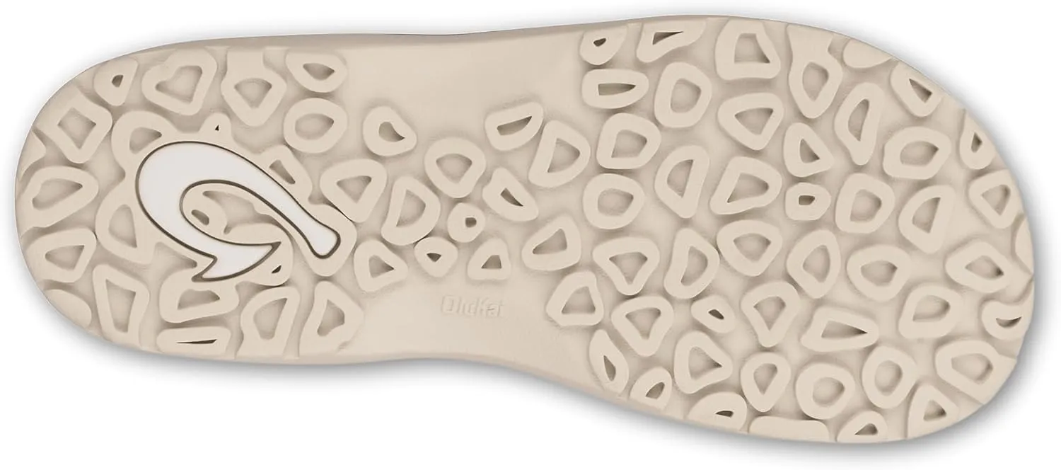 OLUKAI Ohana Men's Beach Sandals, Water Resistant Flip Flops, Arch Support & Comfort Fit, Lightweight & Durable, Enhanced Grip & Traction