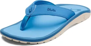 OLUKAI Ohana Men's Beach Sandals, Water Resistant Flip Flops, Arch Support & Comfort Fit, Lightweight & Durable, Enhanced Grip & Traction