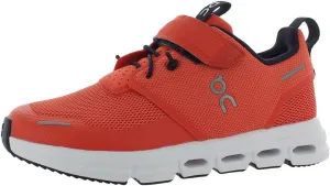 On Kids Cloud Play (Little Sneaker, Flame/White, 12 US Unisex