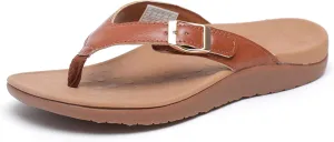 Orthotic Women's Sandals, Plantar Fasciitis Walking Sandals with Arch Support for Women