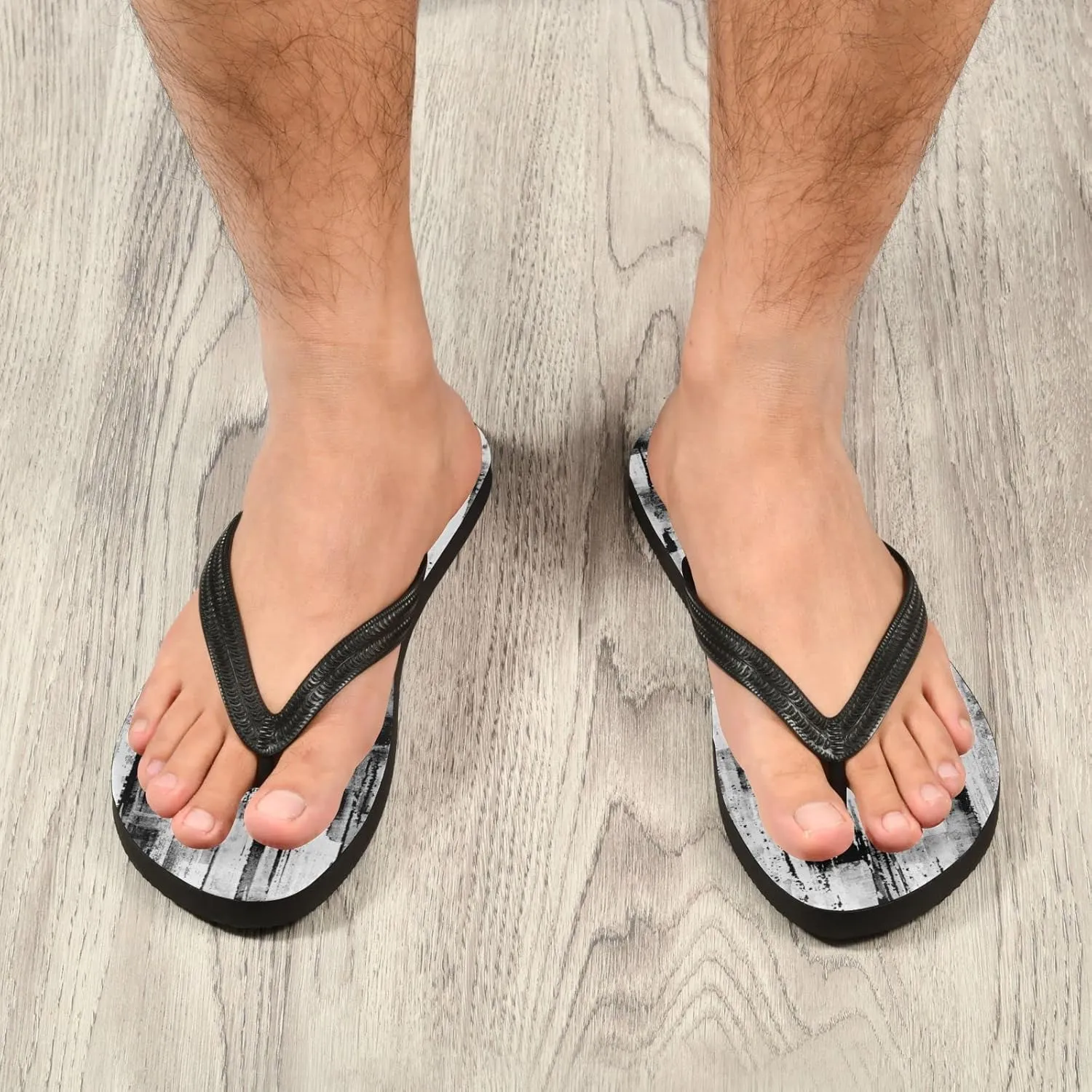 Oyihfvs Flip Flops Flip Sandal Home Slippers Hotel Spa Bedroom for Men Women XS-XXL