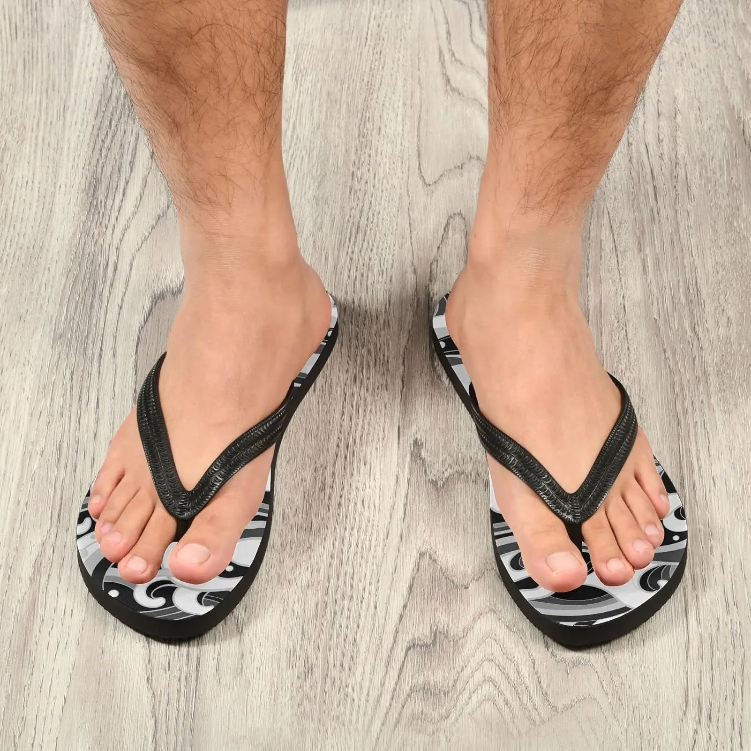 Oyihfvs Flip Flops Flip Sandal Home Slippers Hotel Spa Bedroom for Men Women XS-XXL