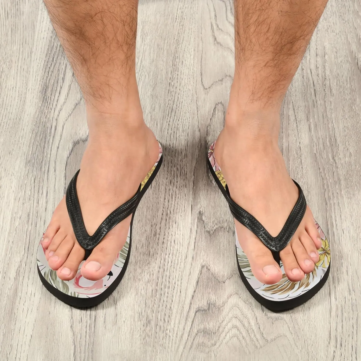 Oyihfvs Flip Flops Flip Sandal Home Slippers Hotel Spa Bedroom for Men Women XS-XXL