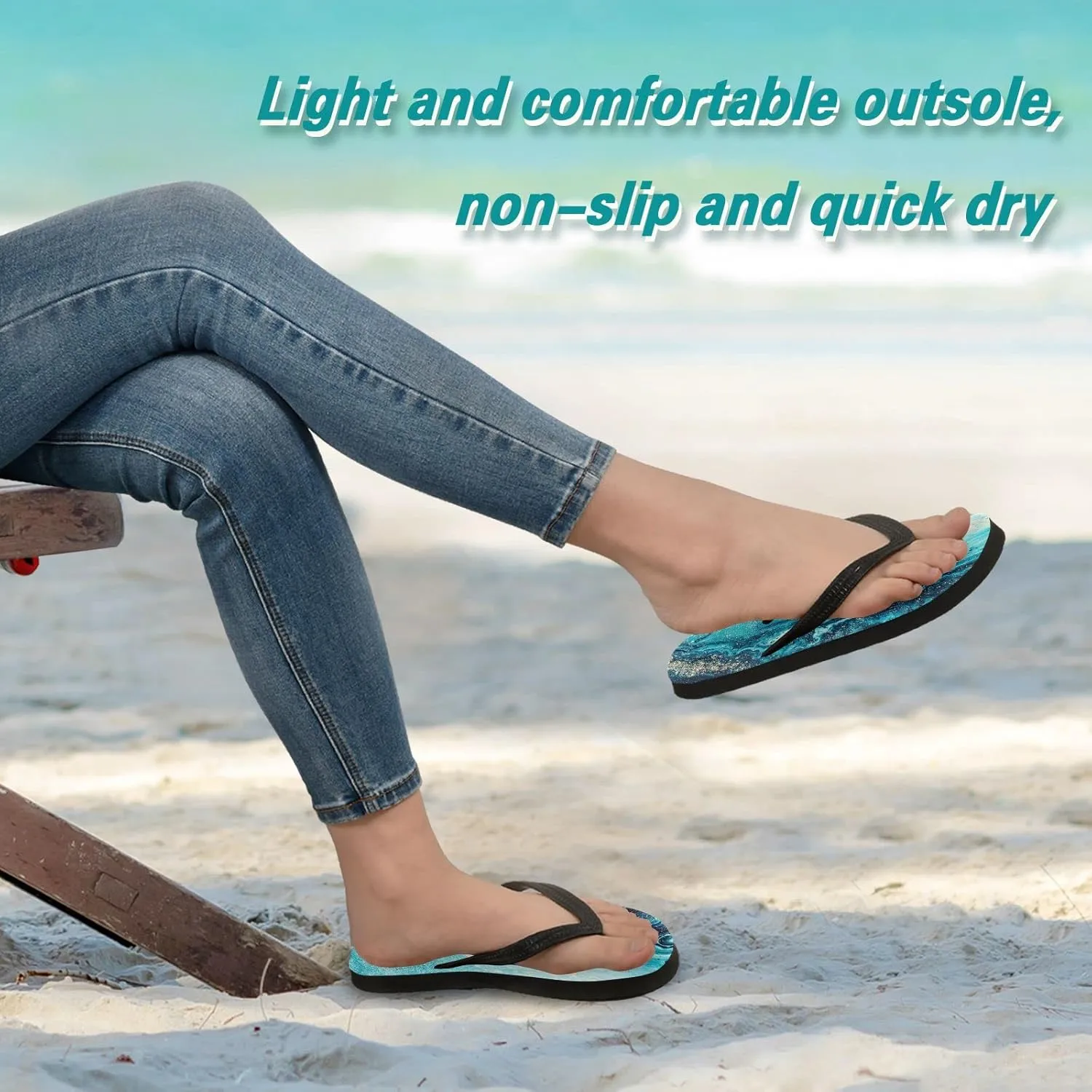 Oyihfvs Flip Flops Flip Sandal Home Slippers Hotel Spa Bedroom for Men Women XS-XXL