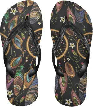 Oyihfvs Flip Flops Flip Sandal Home Slippers Hotel Spa Bedroom for Men Women XS-XXL