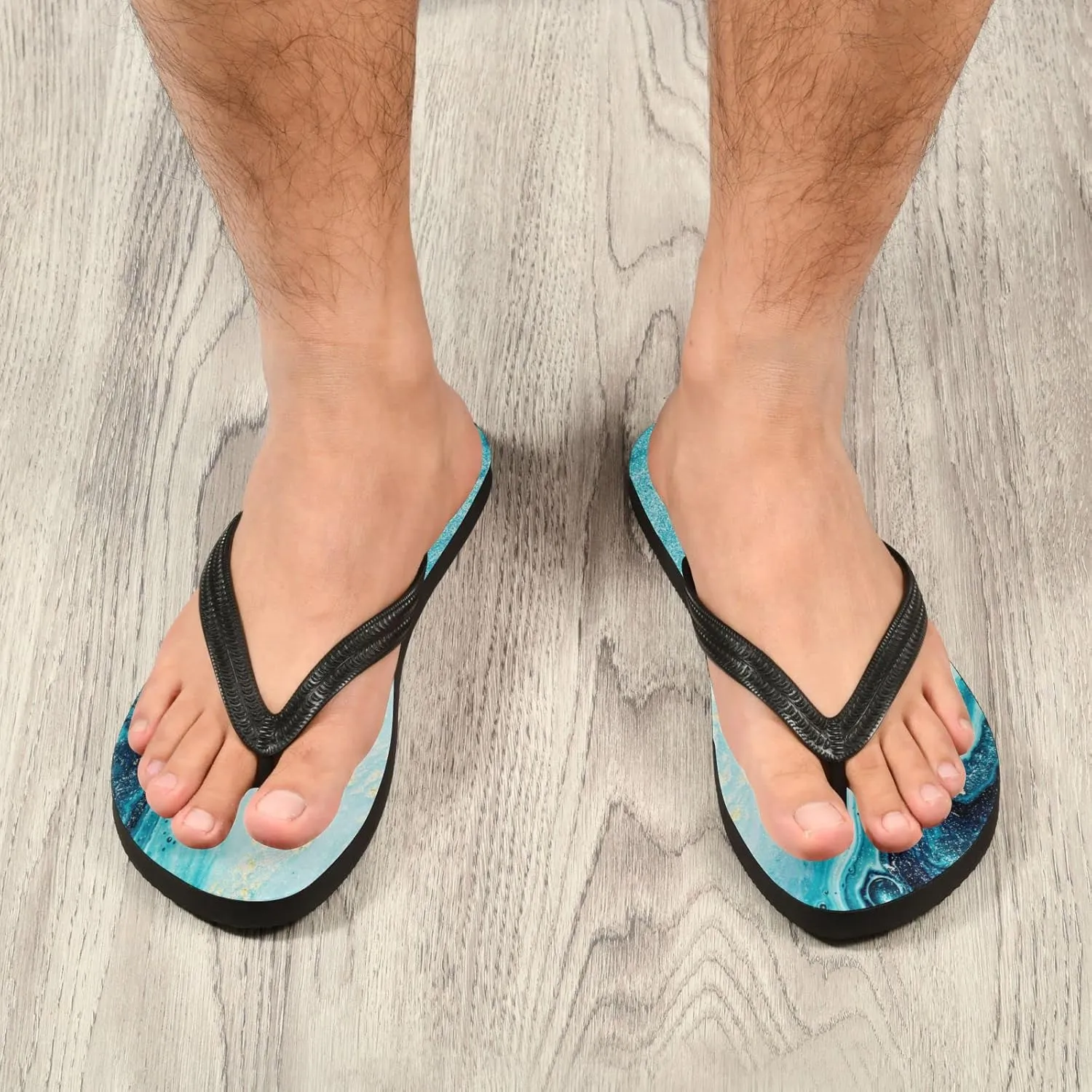 Oyihfvs Flip Flops Flip Sandal Home Slippers Hotel Spa Bedroom for Men Women XS-XXL