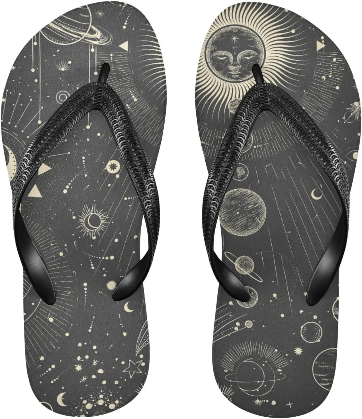 Oyihfvs Flip Flops Flip Sandal Home Slippers Hotel Spa Bedroom for Men Women XS-XXL