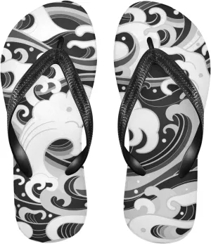 Oyihfvs Flip Flops Flip Sandal Home Slippers Hotel Spa Bedroom for Men Women XS-XXL