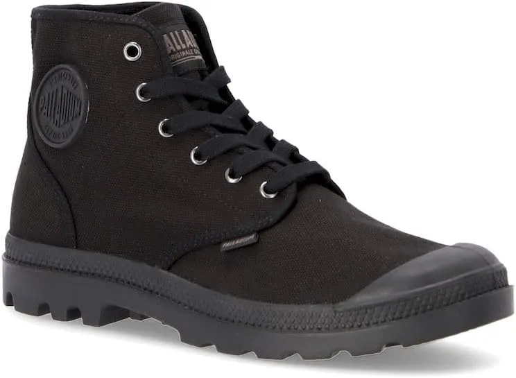 PALLADIUM Men's US Pampa HI Boots, Black, 12 US