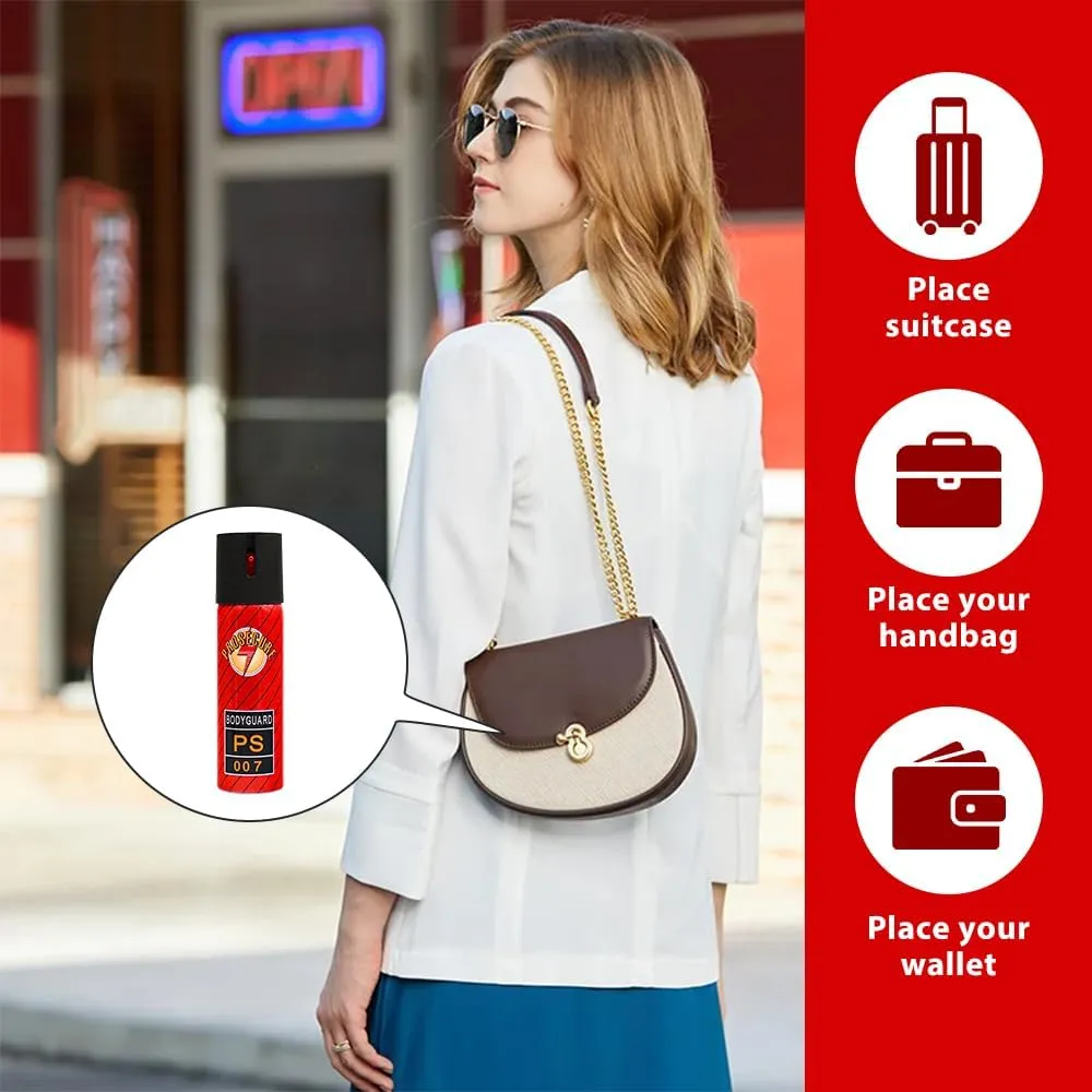 Pepper Spray, Pocket Pepper Spray, Easy to Carry, flip Cover for Safety