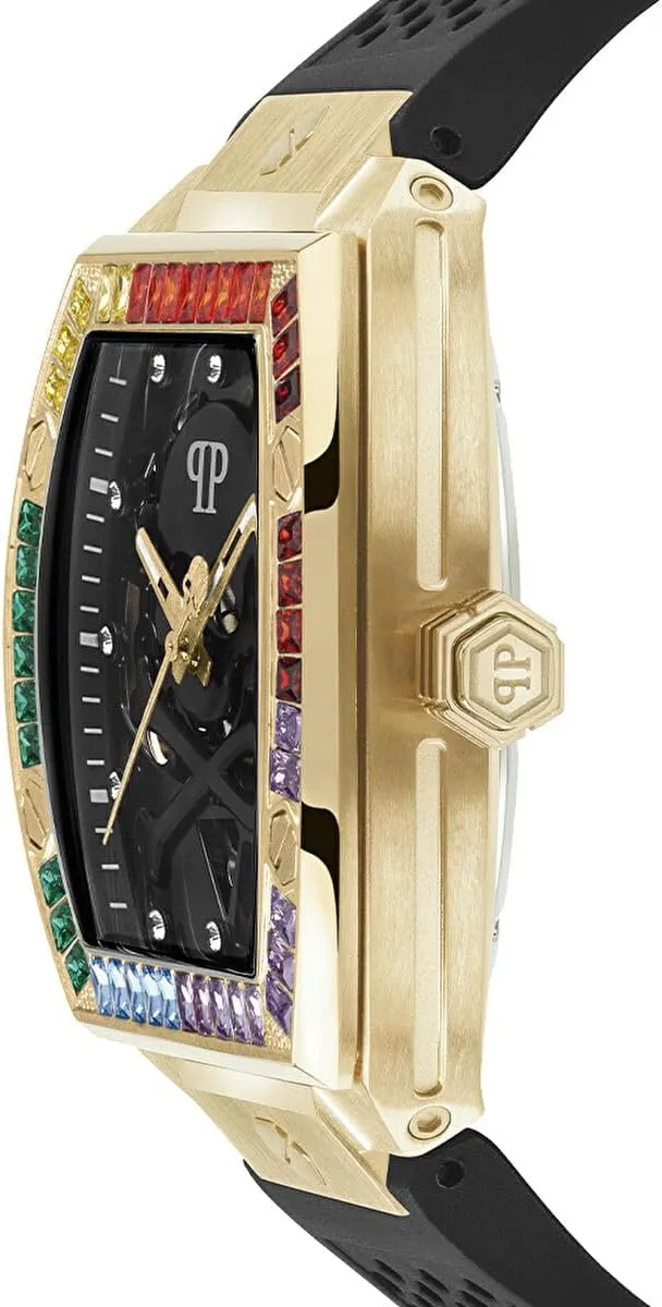 Philipp Plein Herren Uhr Analog Automatik $KELETON