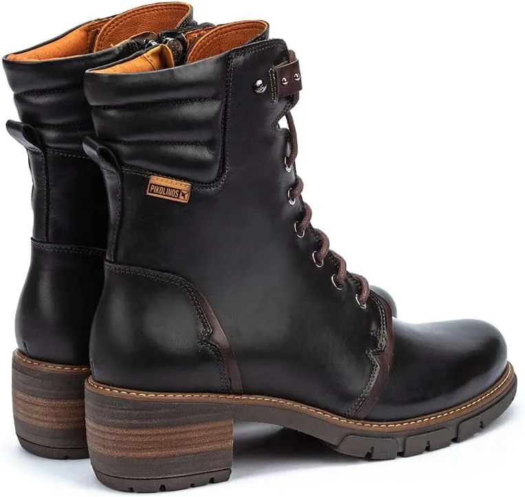 PIKOLINOS High-Heel Ankle Boot Leather San Sebastia for Woman