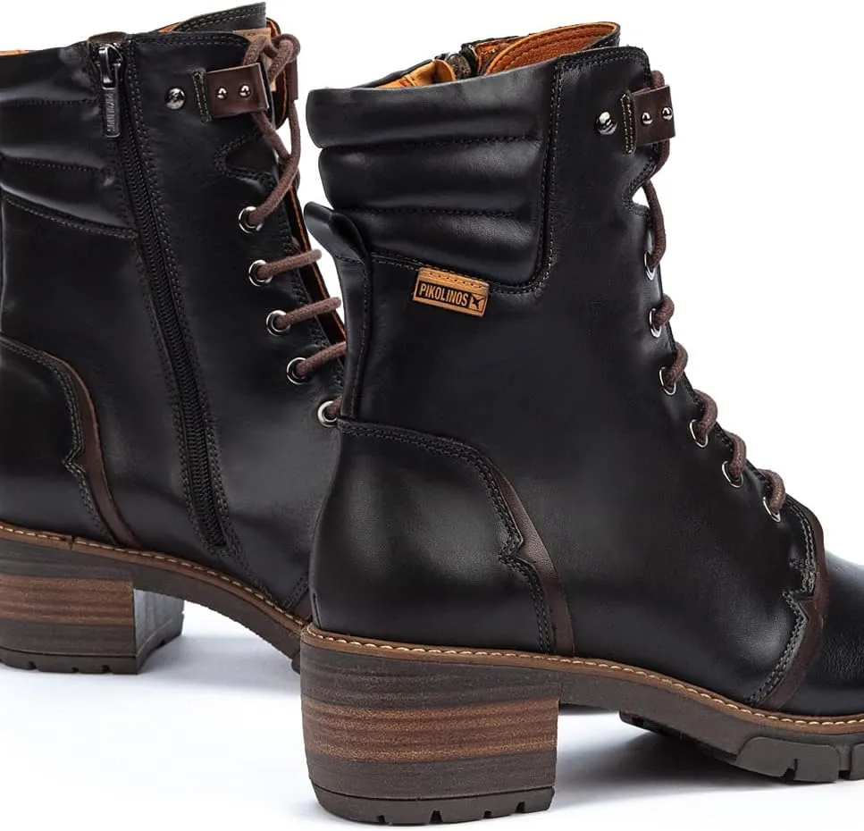 PIKOLINOS High-Heel Ankle Boot Leather San Sebastia for Woman