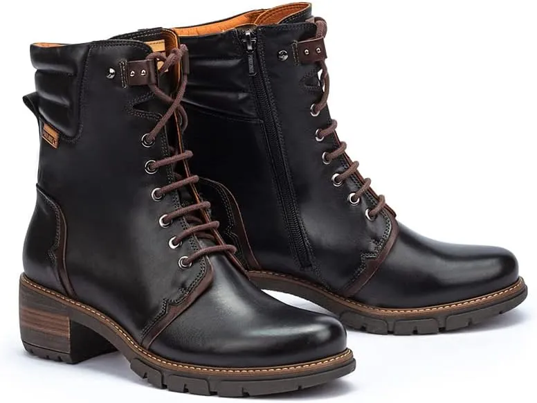 PIKOLINOS High-Heel Ankle Boot Leather San Sebastia for Woman