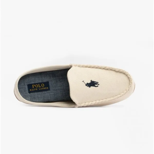Polo Ralph Lauren DALLINGTON MULE Womens Mule Slippers Cream