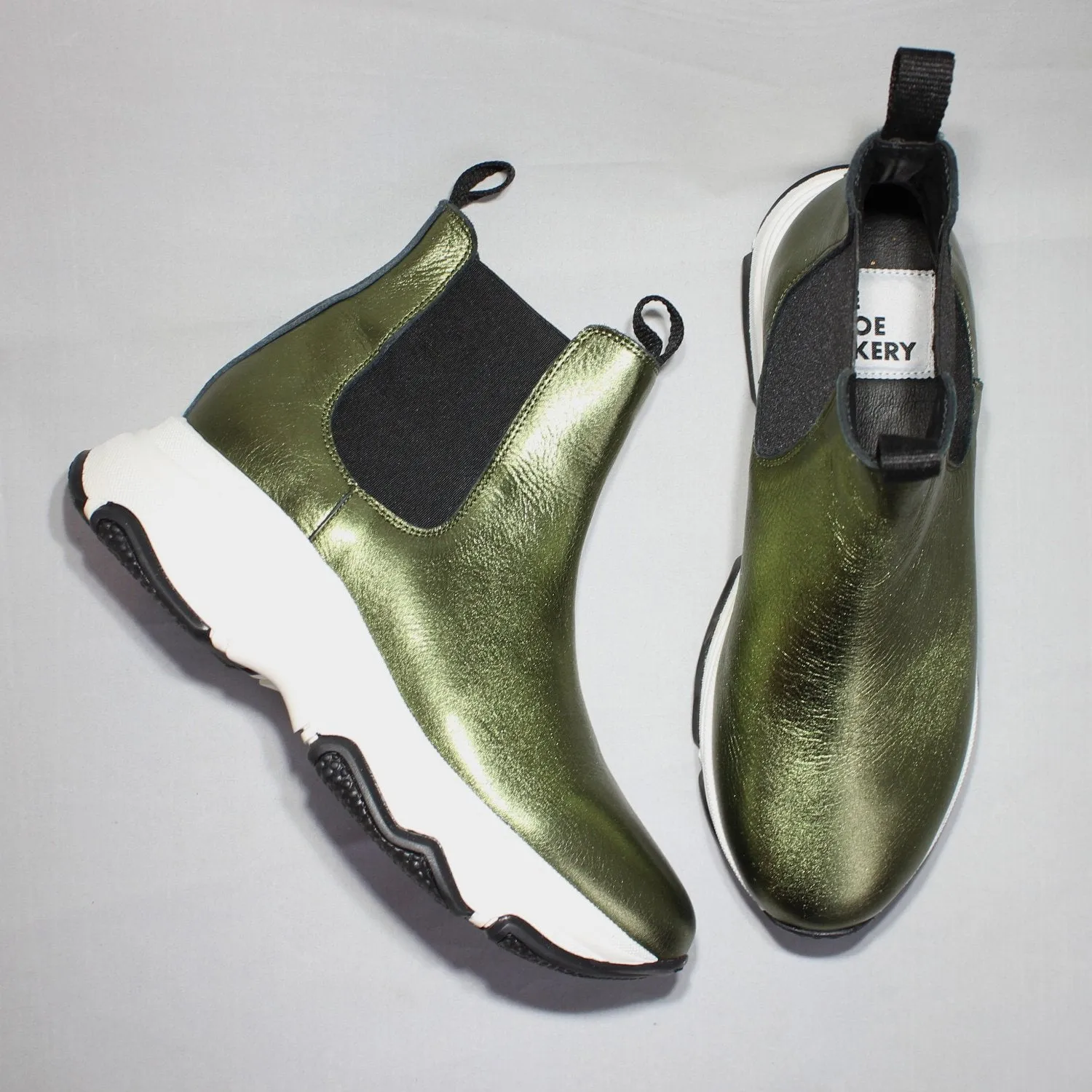 Poppy Chelsea Boot - Grön