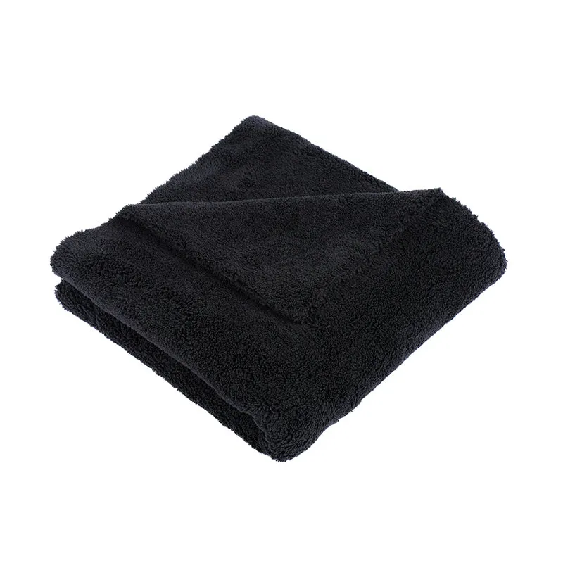 Poshlyf Drier Superb 600 GSM Black Microfiber Titaniumline 60cmx40cm