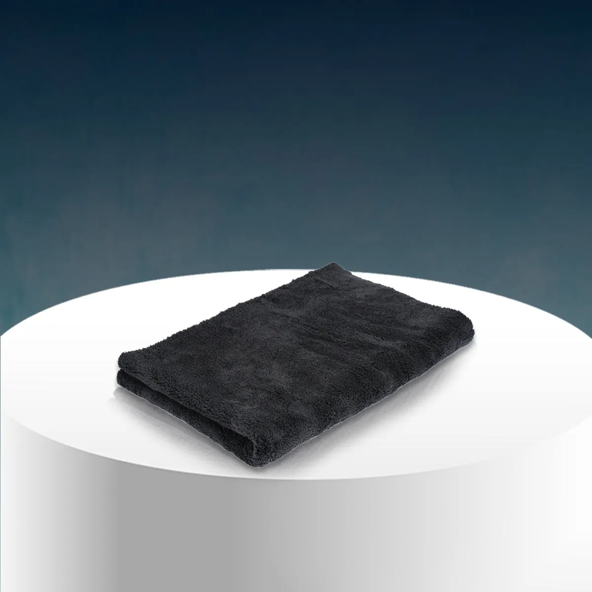 Poshlyf Drier Superb 600 GSM Black Microfiber Titaniumline 60cmx40cm