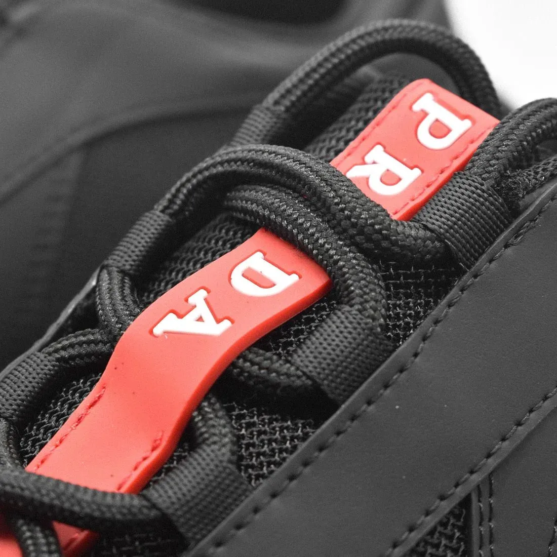 PRADA ||  3D Cloudbust Thunder Technical Black Low-Top Sneakers