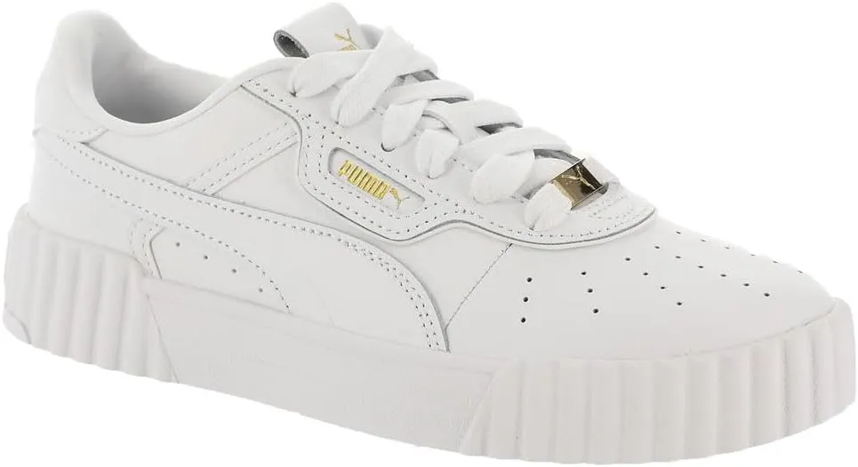 PUMA Carina 3.0 Luxe Women's Sneaker, 10 B(M) US, White
