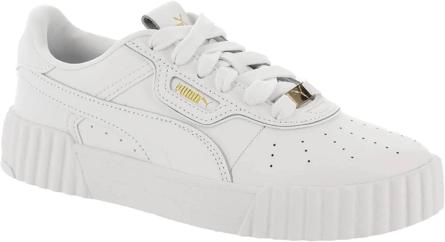 PUMA Carina 3.0 Luxe Women's Sneaker, 8.5 B(M) US, White