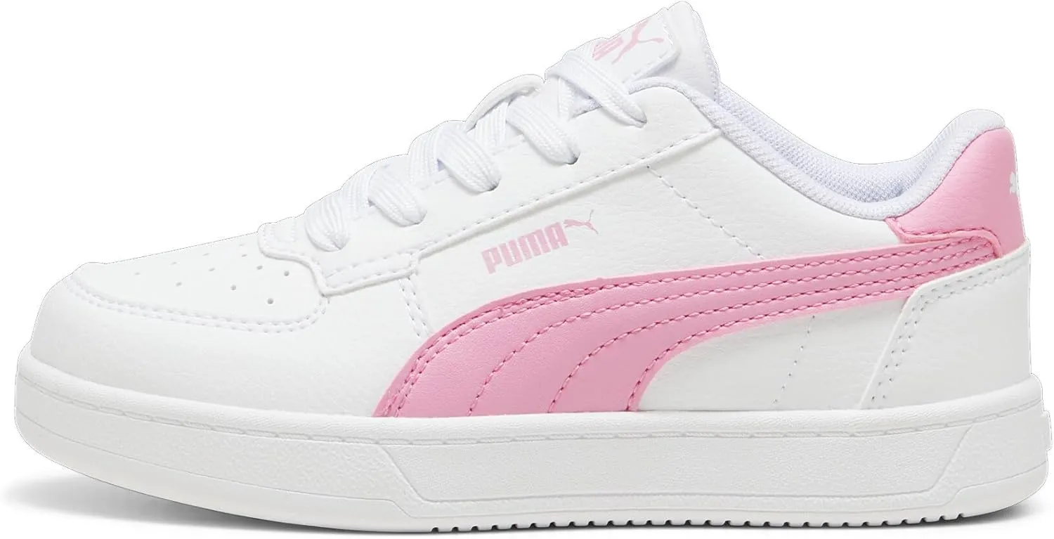 PUMA Caven Sneaker, White-Mauved Out, 12 US Unisex Little Kid