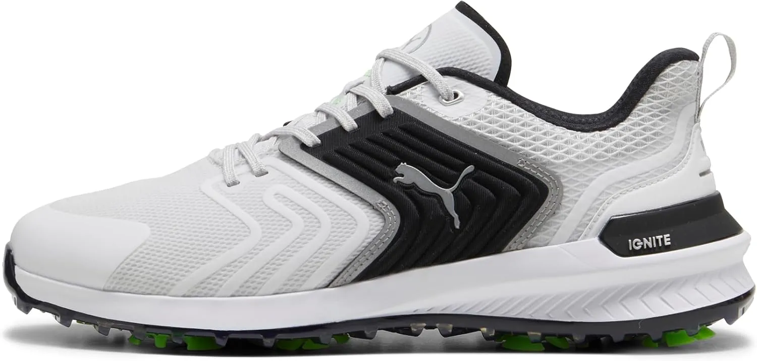PUMA GOLF Men's Ignite Innovate Sneaker, 9.5 Wide White