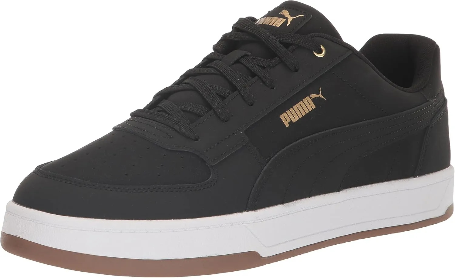 PUMA Men's Caven 2.0 Buck Sneaker, Black Black, 10