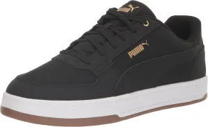 PUMA Men's Caven 2.0 Buck Sneaker, Black Black, 10