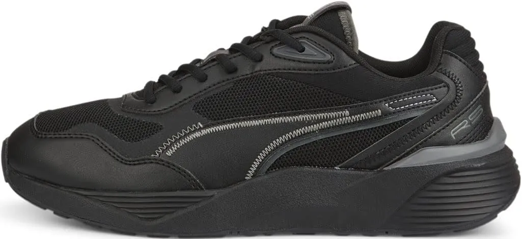 PUMA Men's RS-METRIC CORE Sneaker, Puma Black-Dark Shadow, 11