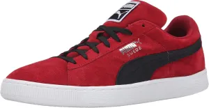 PUMA Men's Suede Quilted Rio Sneaker, Size: 10.5 D(M) US, Color: Rio Red/Black