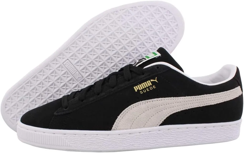 PUMA Suede Classic XXI Black White 11 D (M)