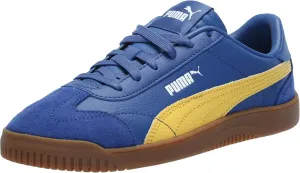PUMA Unisex-Child Shoes Club 5v5 Sneaker, White Black-Feather Gray, 4 US Big Kid