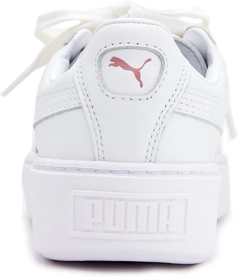 PUMA Women's Basket Platform Metallic Fashion Sneaker
