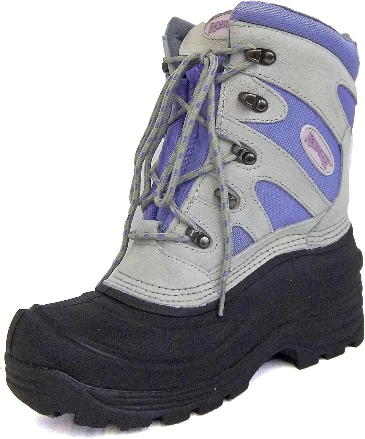 Ranger Womens A697 Lark Pac Boot,White/Violet