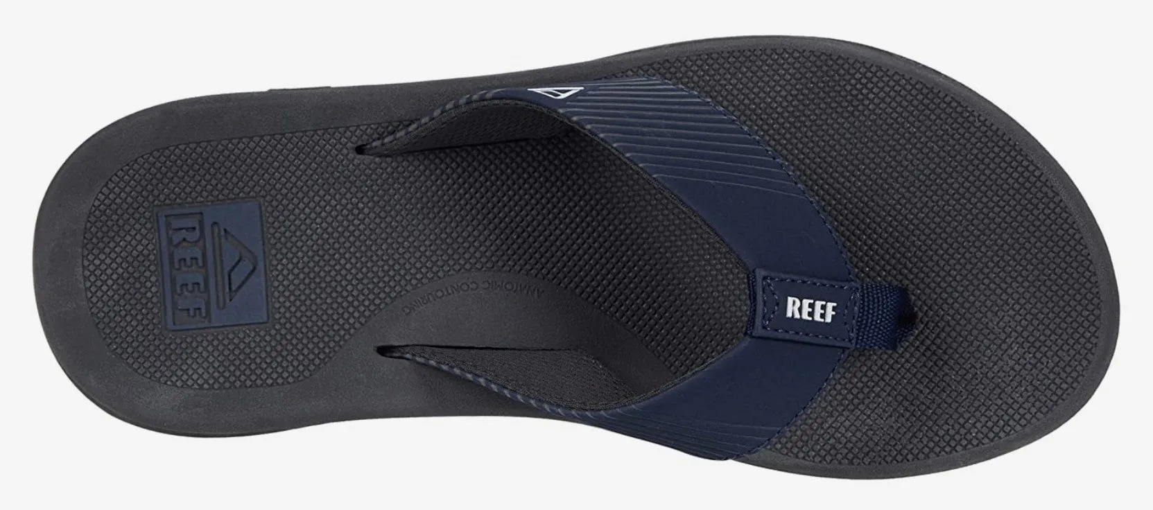 Reef Phantom II Men's Flip Flop Black, Brown, White 7 8 9 10 11 12 13 14
