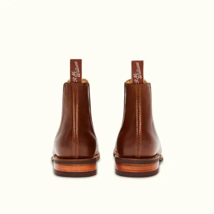 R.M.Williams - Comfort Craftsman - Raw Edge - Pull Up Leather - Caramel -  H Fit