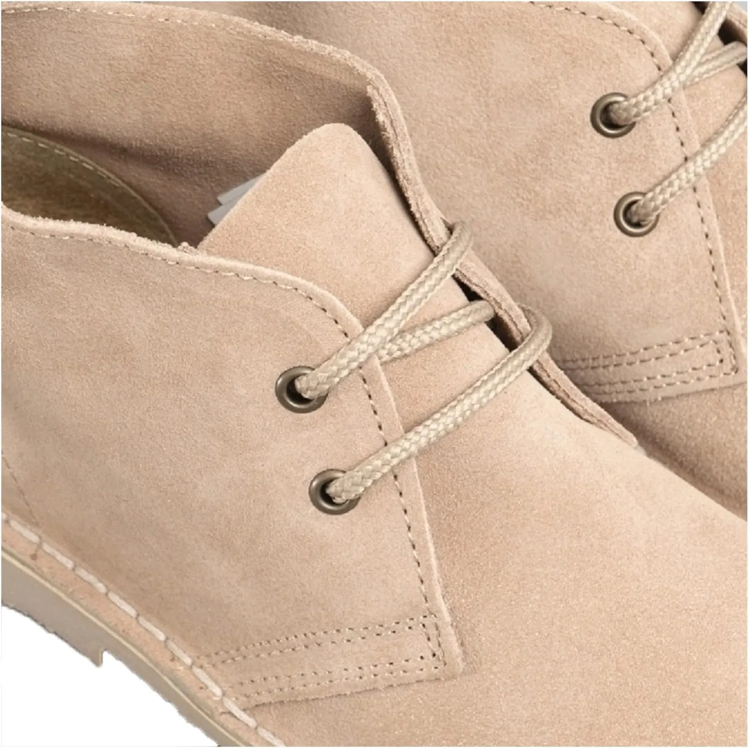 Roamers Womens/Ladies Real Suede Unlined Desert Boots