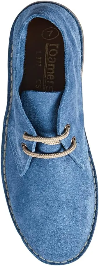 Roamers Womens/Ladies Real Suede Unlined Desert Boots