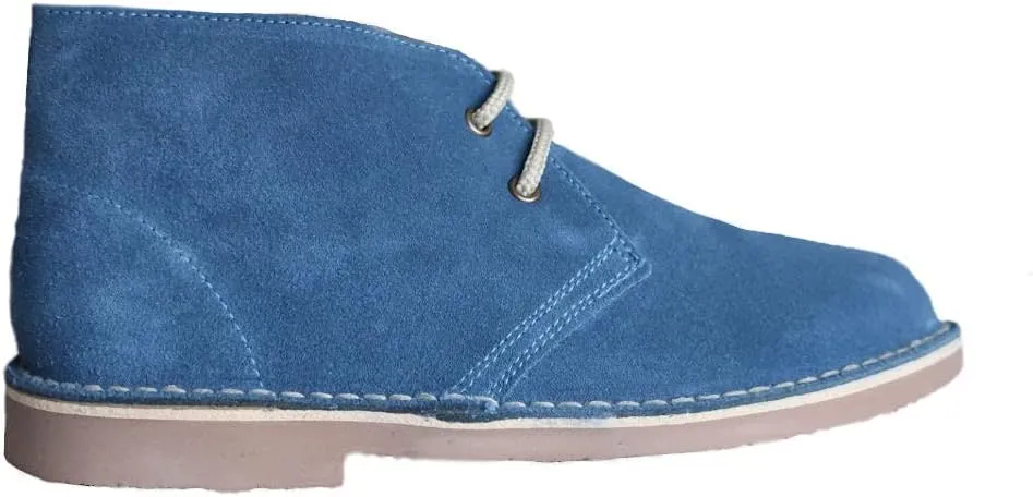 Roamers Womens/Ladies Real Suede Unlined Desert Boots