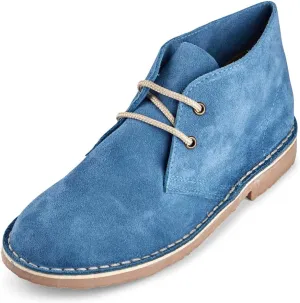 Roamers Womens/Ladies Real Suede Unlined Desert Boots