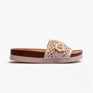 Rocket Dog ALMA Womens Crochet Sandals Natural