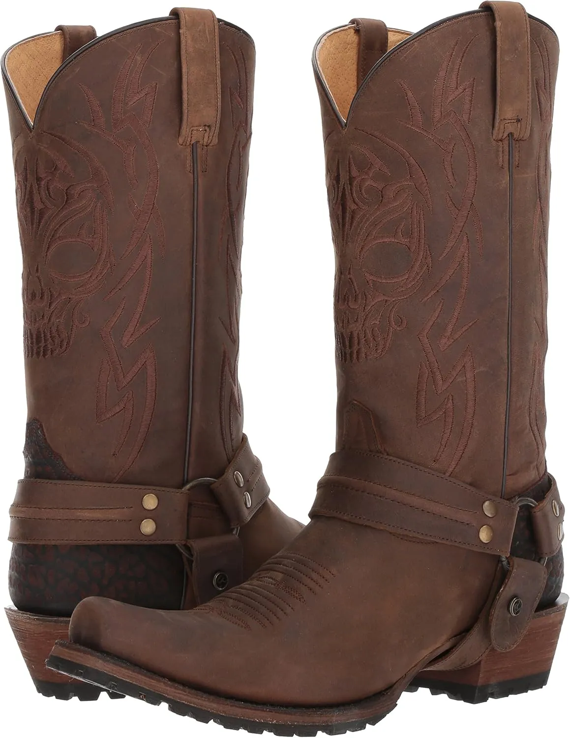 ROPER Men's Skull Western Boot