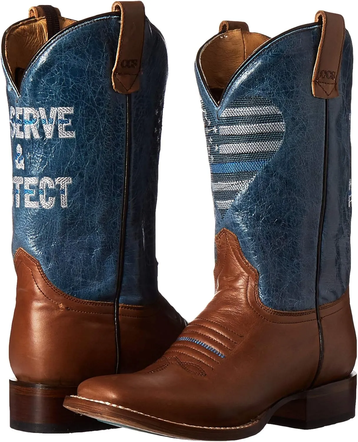 ROPER Women's Thin Blue Line Heart Fashion Boot
